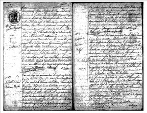 1843 Birth Record Pierre Ferdinand SCHMITT