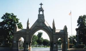 Calvary Cemetery by Dennis Deel
