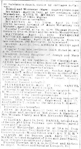 Chicago Daily News April 18, 1892 page 9 - 3rd of 3 images