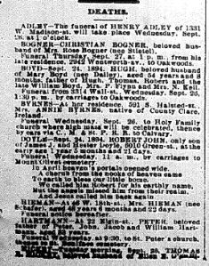 Chicago Daily News September 25, 1894 page 7 part 1 of 2