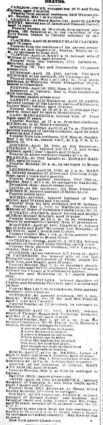 Chicago Daily News April 30, 1892 page 7