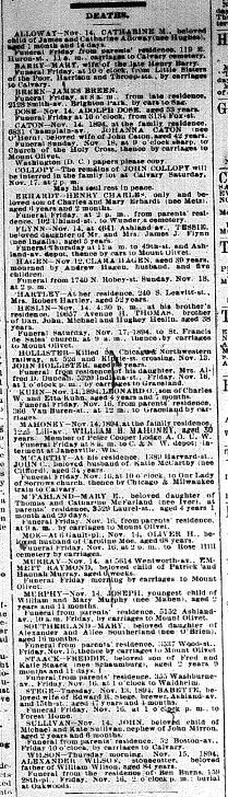 Chicago Daily News November 15, 1894 page 9