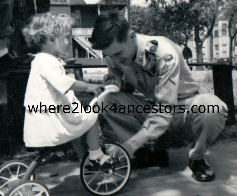 Daddy and Auntie Karen