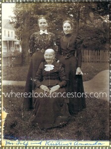 2015 01-13 Helena Tolf with Kristine and Amanda