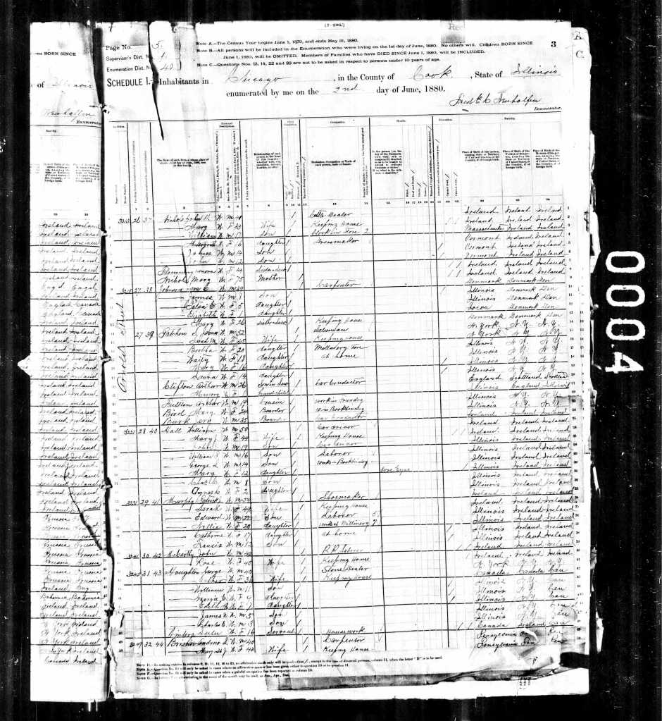 2015 02-18 Plum, Waity nee Chandler 1880 census