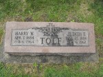 Tolf, Harry W and Judith T