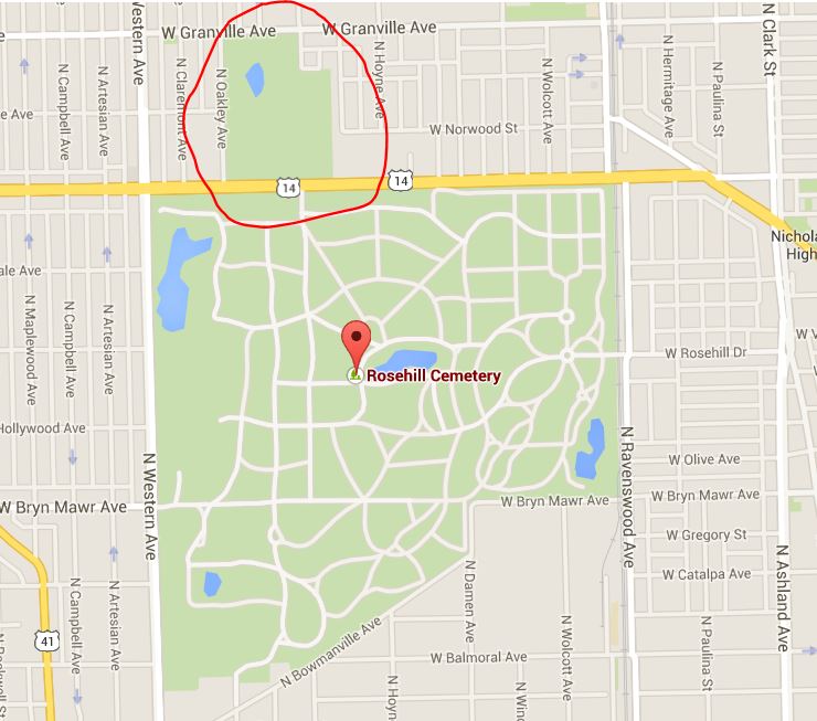 2015 05-03 Rosehill Cemetery Map