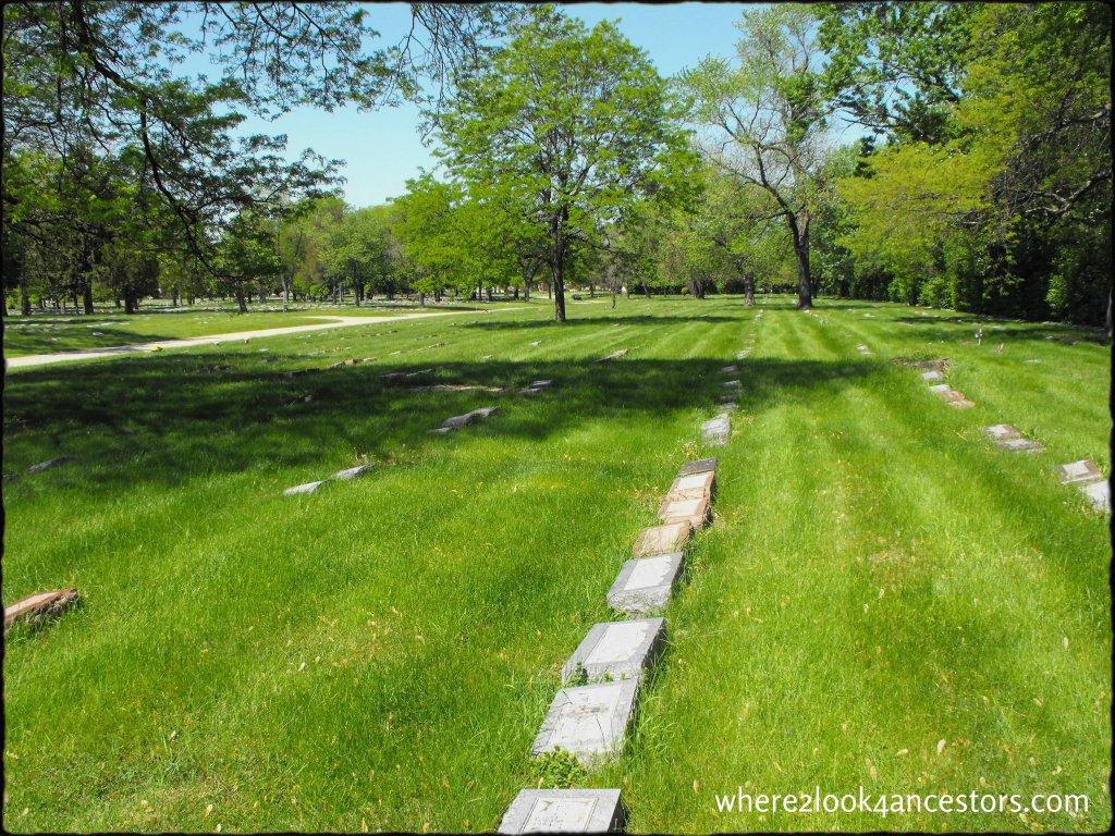 My moment of "so many many folks and not many visitors" at Acacia Park in Chicago.
