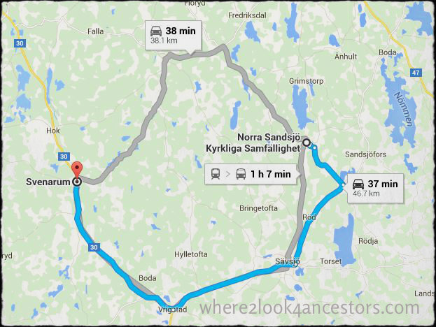 2016 01-17 Map of Sweden