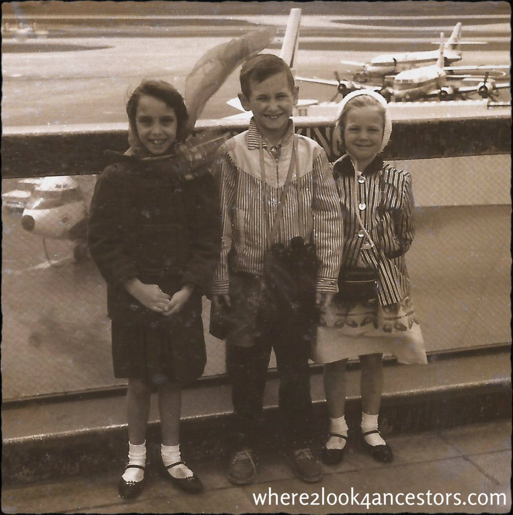 2016 02-26 Family Photo Friday Susie, Billy and me at the airport