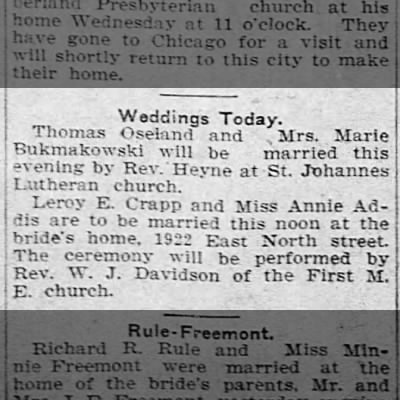 2016 02-13 Bukmakowski 1904 11-24 Decatur Herald pg 1