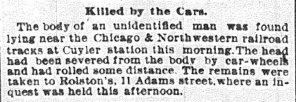 2016 09-16 Killed by the Cars